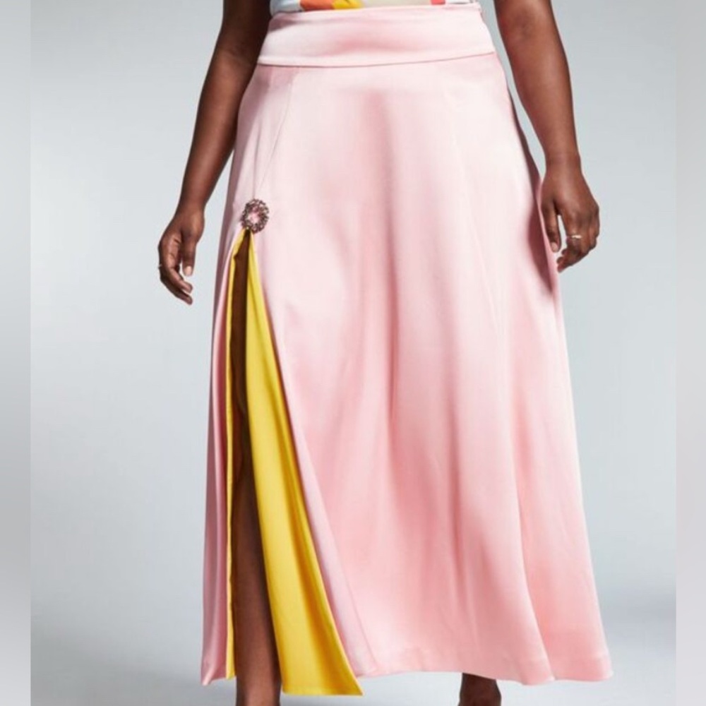 Bar III by GooGoo Atkins Trendy Maxi Slit Skirt
